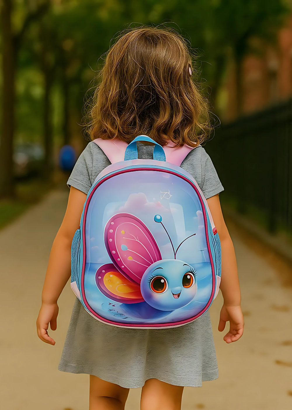 SAGEWARE School Bag for Boys Kids & Girls Backpack for School | Waterproof, Lightweight, Spacious with Multiple Pockets & Durable Zippers for Daily Use (Age of 3-6 years) bug