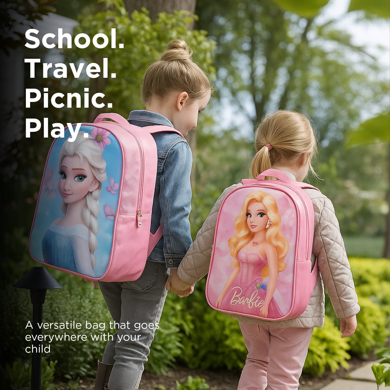 SAGEWARE School Bag for Boys Kids & Girls Backpack for School | Waterproof, Lightweight, Spacious with Multiple Pockets & Durable Zippers for Daily Use (Age of 3-6 years) - Image 5