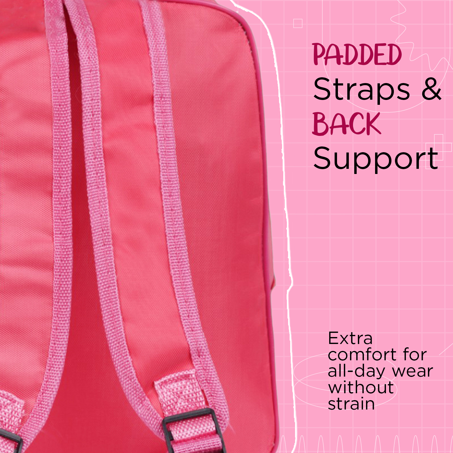 SAGEWARE School Bag for Boys Kids & Girls Backpack for School | Waterproof, Lightweight, Spacious with Multiple Pockets & Durable Zippers for Daily Use (Age of 3-6 years) - Image 6