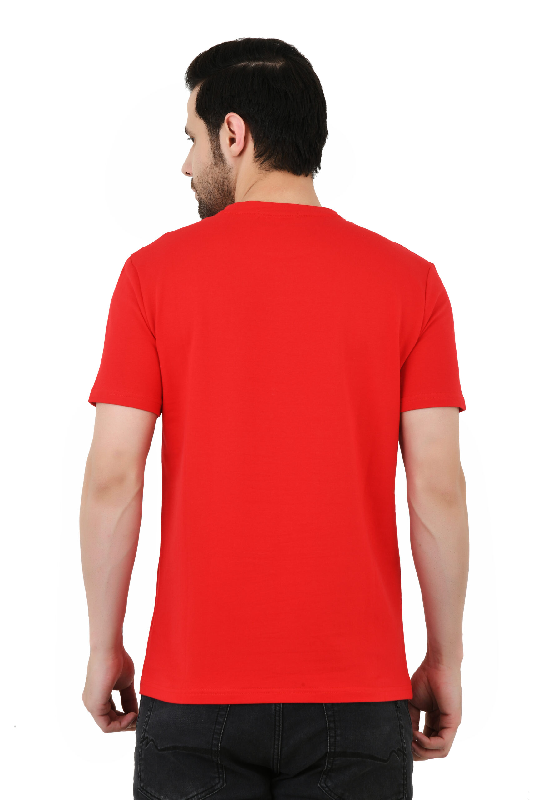 Men’s Printed Slim Fit T-Shirt | Half Sleeve Cotton Casual & Formal Wear T-Shirt - Image 13