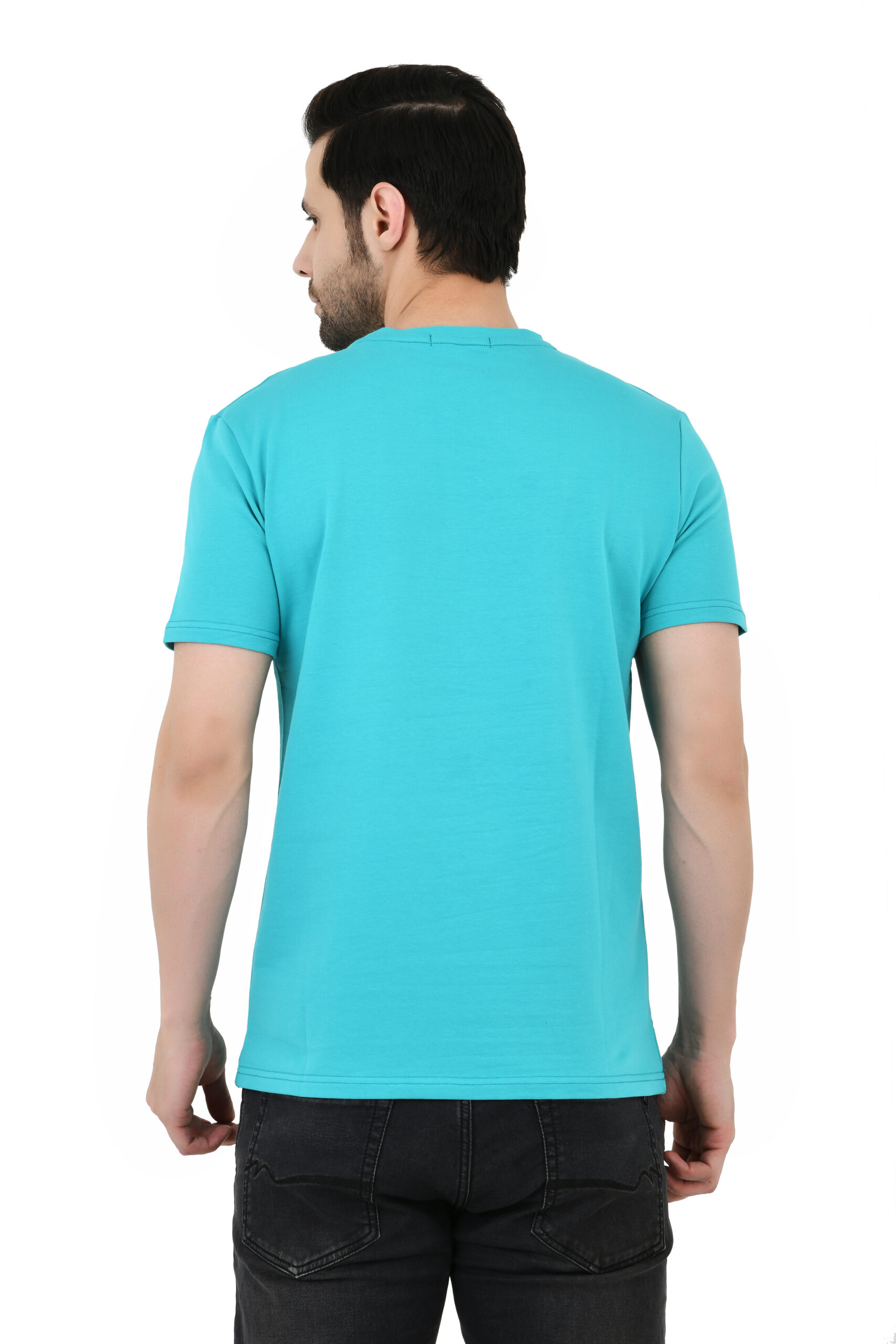 Men’s Printed Slim Fit T-Shirt | Half Sleeve Cotton Casual & Formal Wear T-Shirt - Image 17