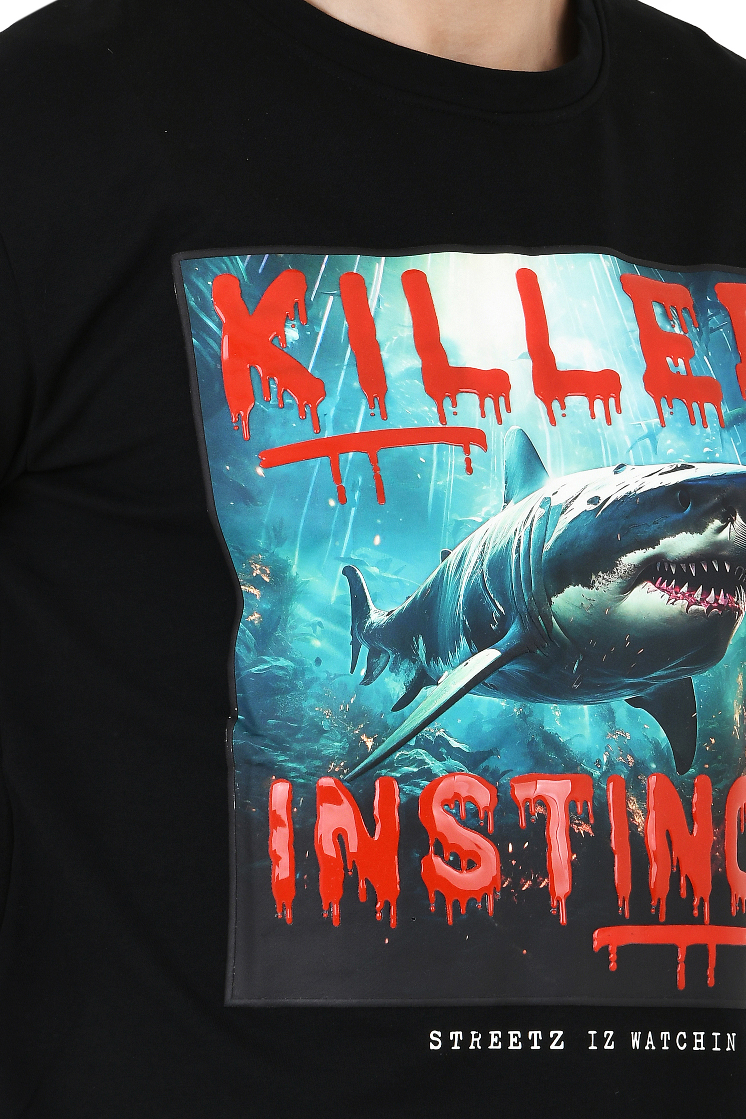 Men’s Printed Slim Fit T-Shirt | Half Sleeve Cotton Casual & Formal Wear T-Shirt - Image 24