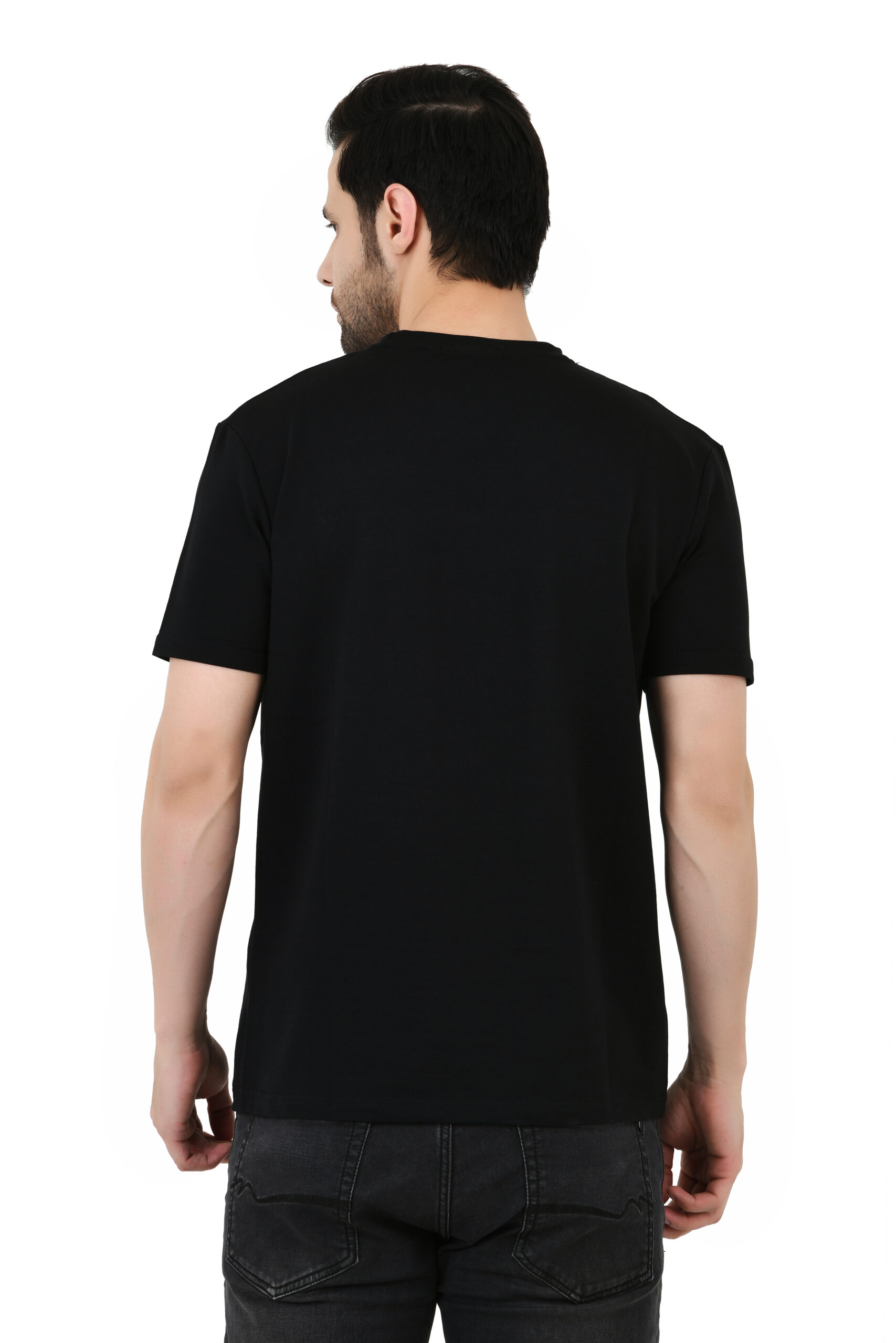 SAGEWARE Men's Solid Cotton Bland Polo Neck Tshirts | Full Sleeves | Solid-Regular Fit - Image 5