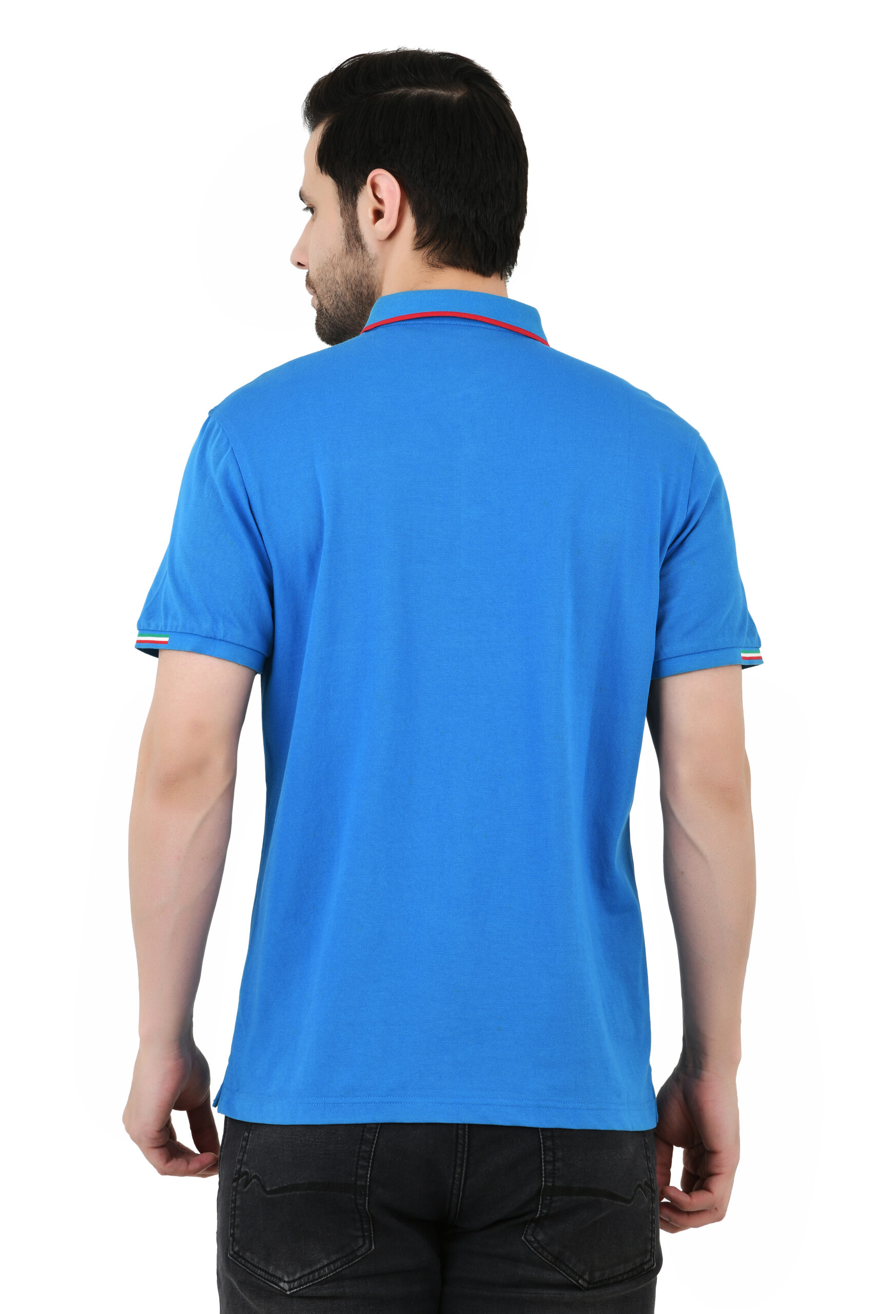 SAGEWARE Men's Solid Cotton Bland Polo Neck Tshirts | Full Sleeves | Solid-Regular Fit - Image 11