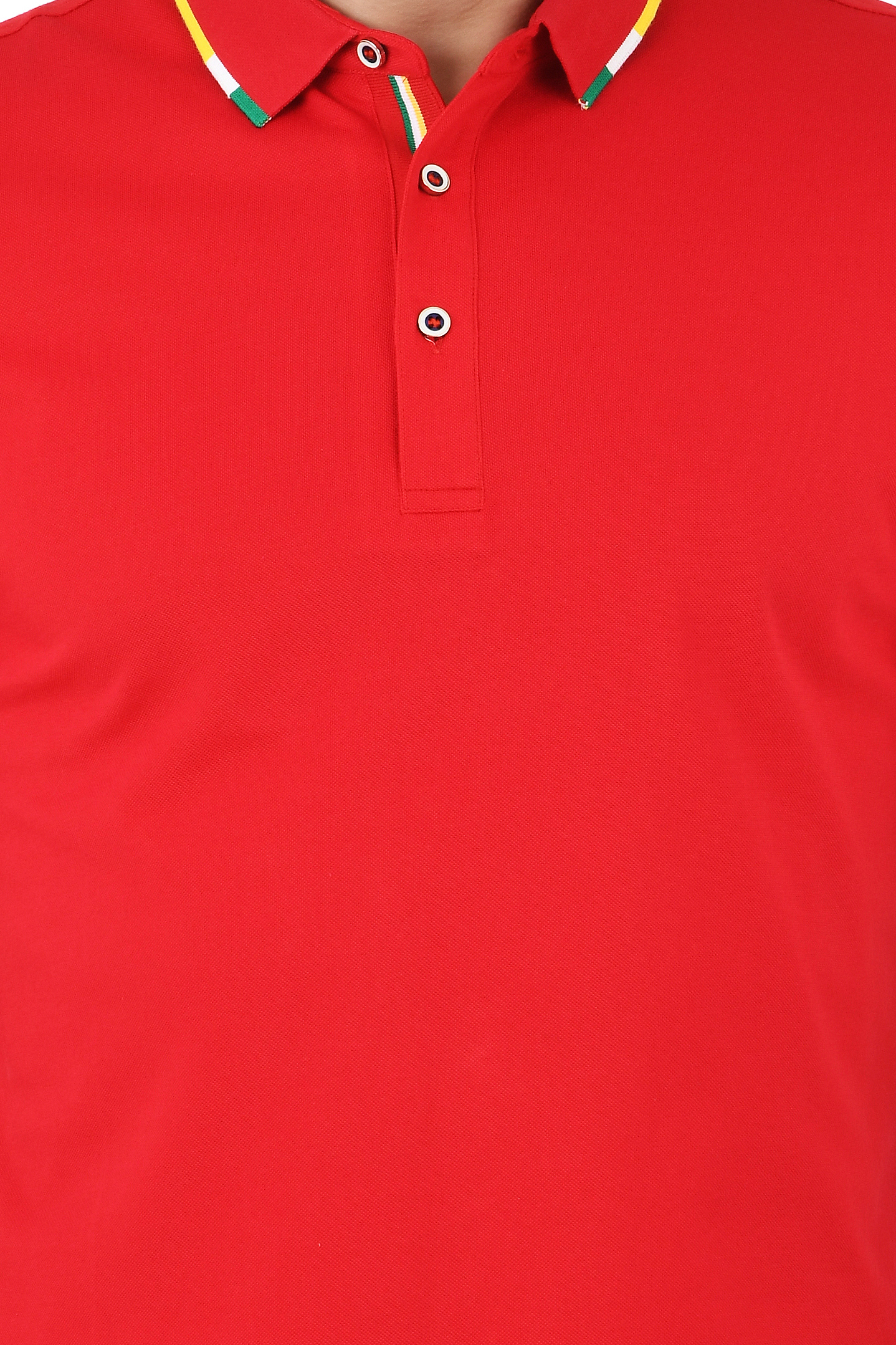 SAGEWARE Men's Solid Cotton Bland Polo Neck Tshirts | Full Sleeves | Solid-Regular Fit - Image 17