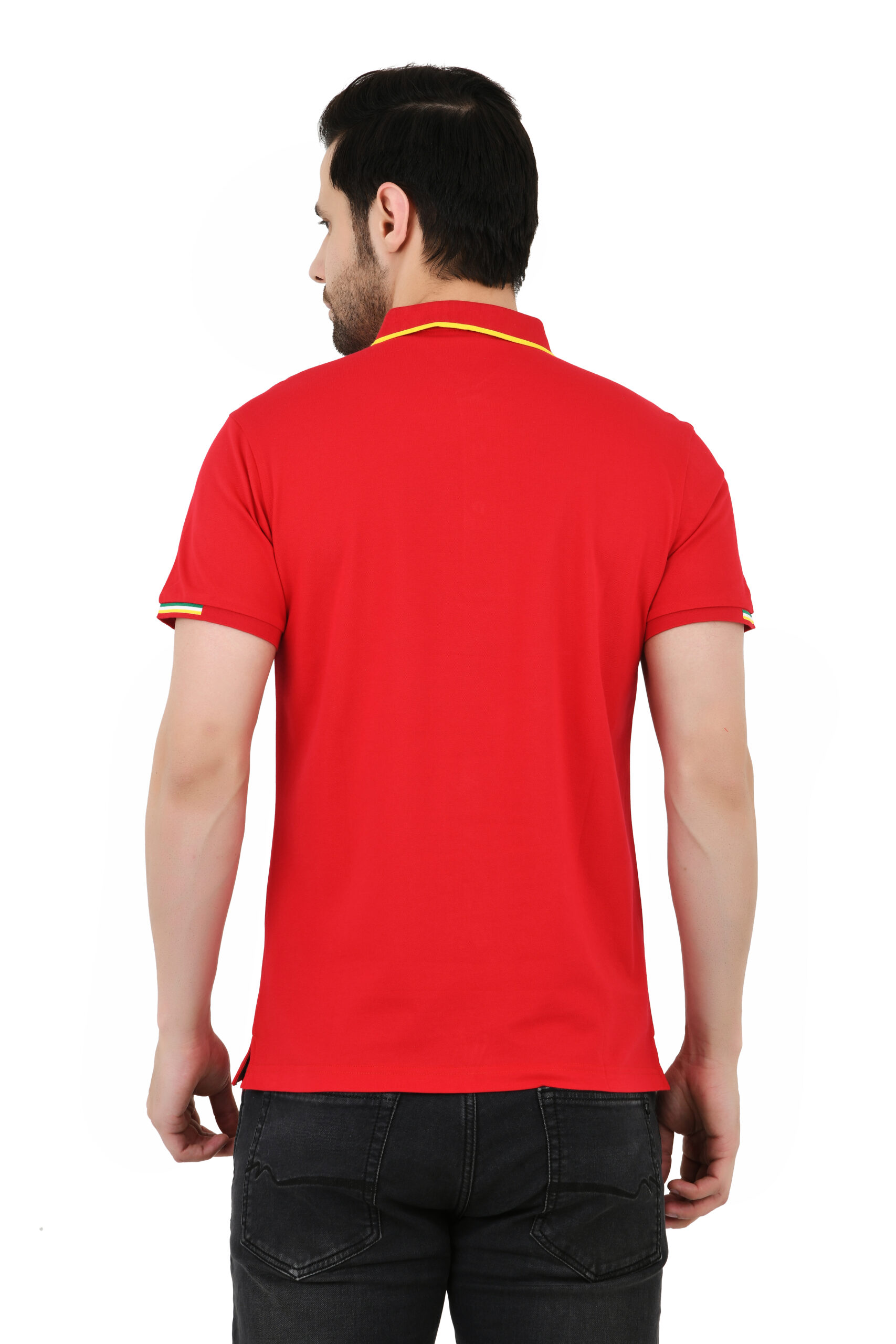 SAGEWARE Men's Solid Cotton Bland Polo Neck Tshirts | Full Sleeves | Solid-Regular Fit - Image 18