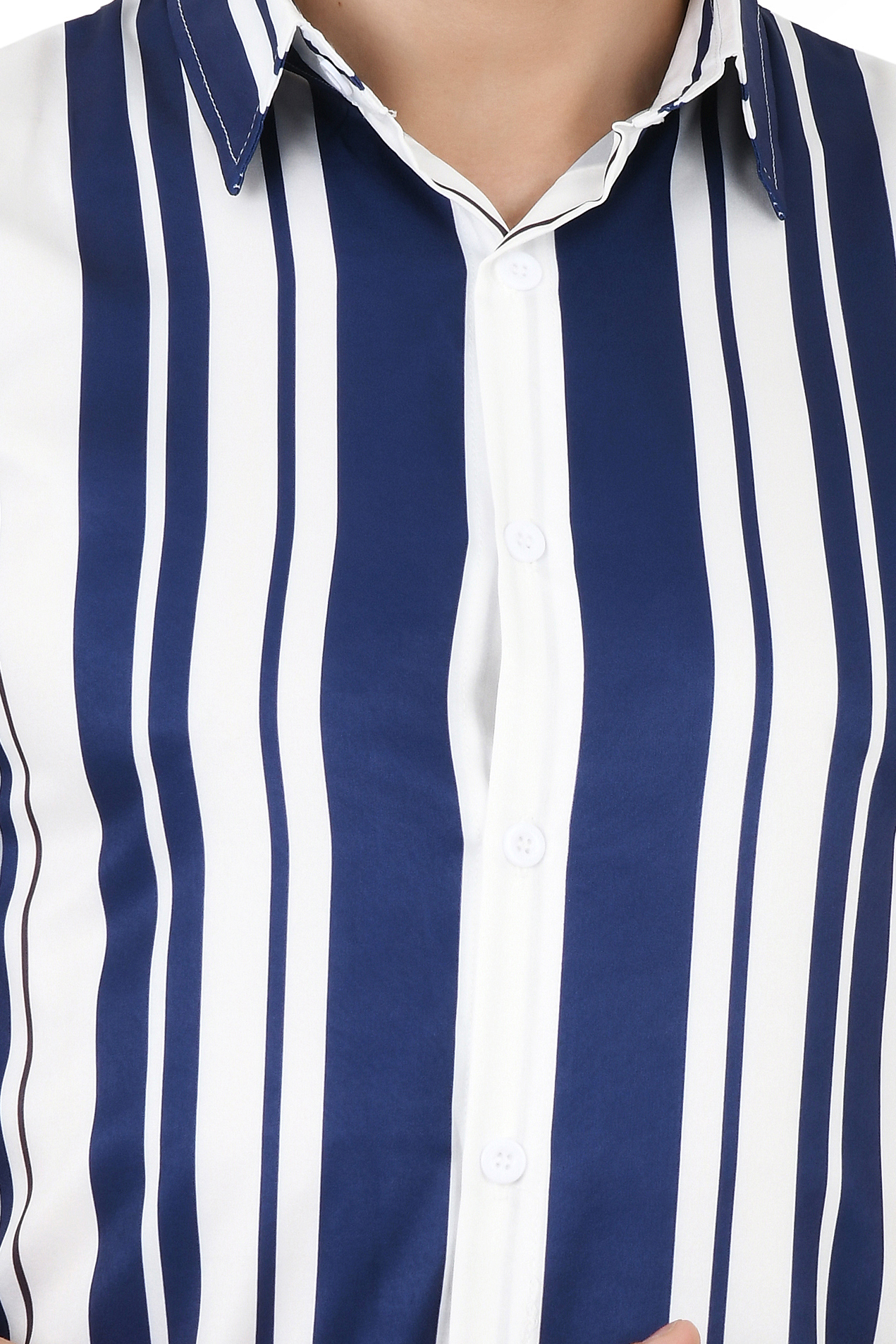 Men's Regular Fit Solid Soft Touch Cotton Casual Shirt with Spread Collar & Half Sleeves - Image 7