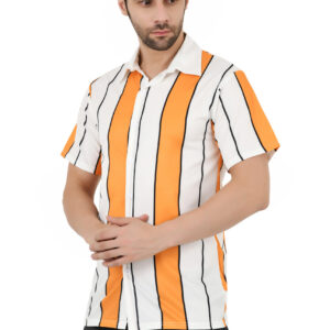 SAGEWARE Men's Regular Fit Soft Cotton Blend Casual Shirt Spread Collar Half Sleeves Formal Shirt