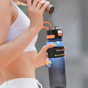 SAGEWARE 1000 ml Large Water Bottle | BPA Free Plastic Bottle for Fitness, Outdoor & Daily Use Dark Blue