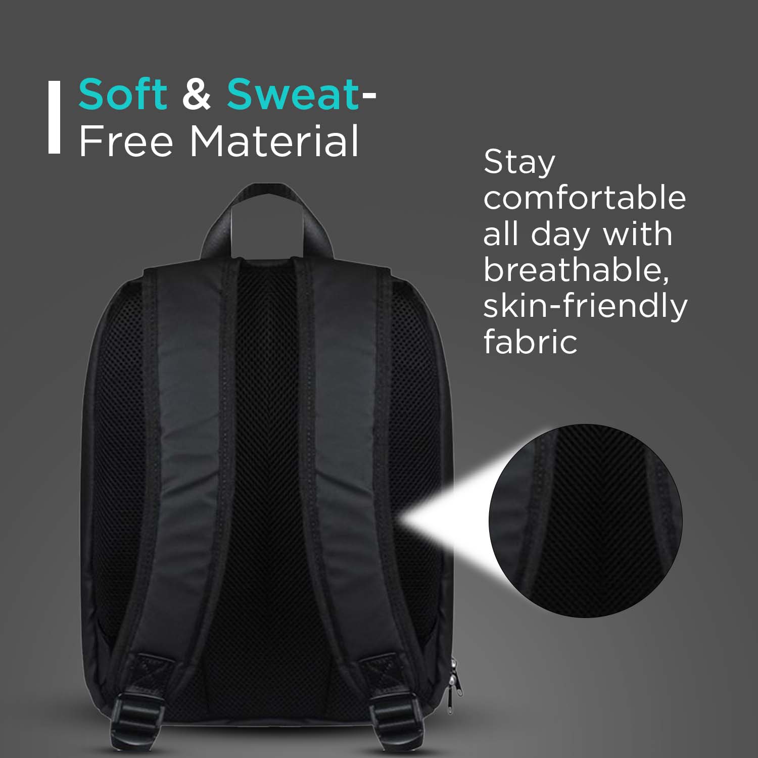 SAGEWARE Unisex LED Backpack – Custom Pixel Display Bag (Black) - Image 7