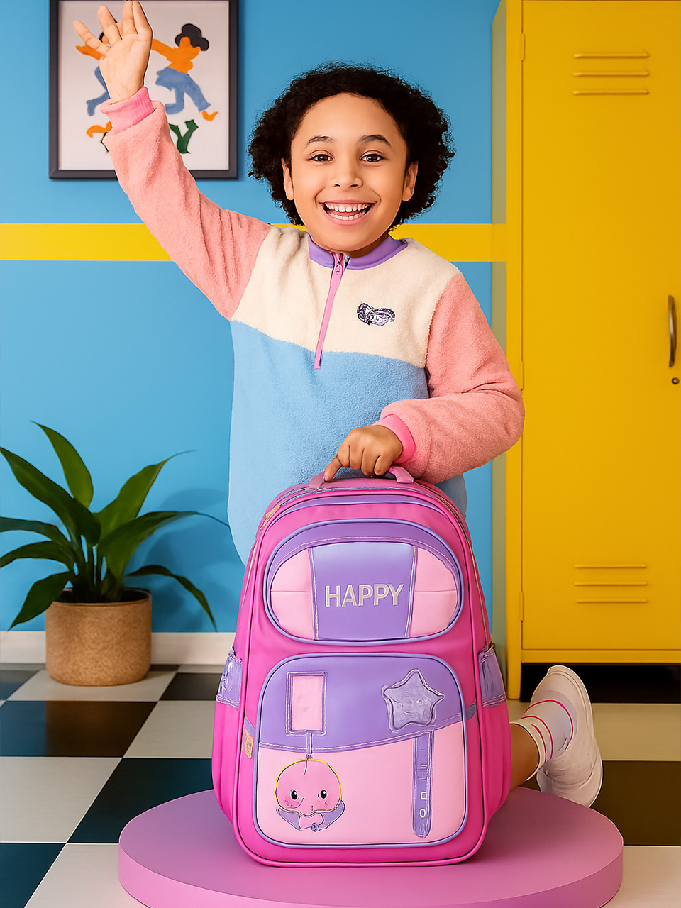 SAGEWARE School Bag for Boys Kids & Girls Backpack for School | Pink